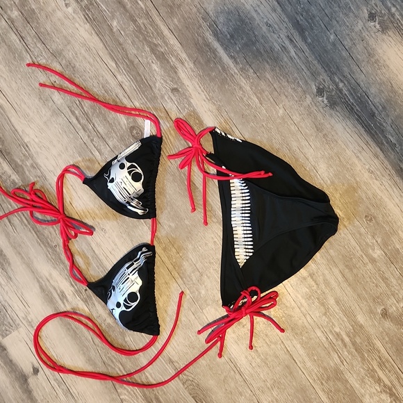 BodyRage Swim String Bikini Guns N Bullets Poshmark